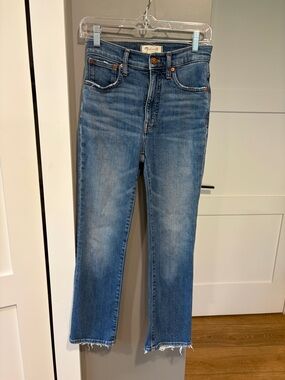 Madewell Slim Demi Boot Jeans sz 24